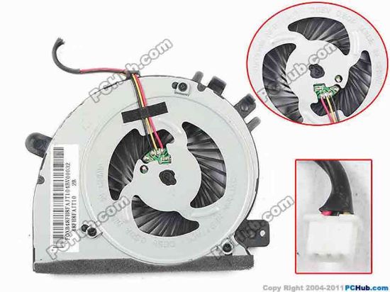 147208 Foxconn NFB77A05H Cooling Fan  48FH8FAJT10, DC 5V 0.50A Bare fan Foxconn NFB77A05H Cooling Fan  