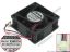 147912 XIFAN / Xinruilian RDM6025S Server - Square Fan RDM6025S, 80mm, 2-wire 3-pin connector XIFAN / Xinruilian RDM6025S Server - Square Fan 