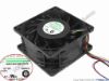 150916 Nidec V80E12BS1NB5-07Z76 Server - Square Fan DC 12V 4.54A, 80x80x38mm,  Nidec V80E12BS1NB5-07Z76 Server - Square Fan 