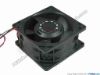 150916 Nidec V80E12BS1NB5-07Z76 Server - Square Fan DC 12V 4.54A, 80x80x38mm,  Nidec V80E12BS1NB5-07Z76 Server - Square Fan 