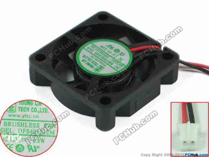 151845 Young Lin DFS401012M Server - Square Fan dfs401012m, DC 12V 0.8W, 40x40x10mm Young Lin DFS401012M Server - Square Fan 