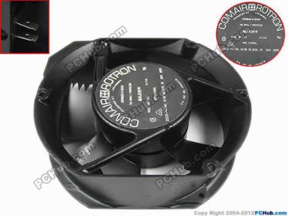 151894 Comair Rotron MR77B3 Server - Round Fan , dia170x150x50mm, 2-pin, AC 230V 14A Comair Rotron MR77B3 Server - Round Fan 