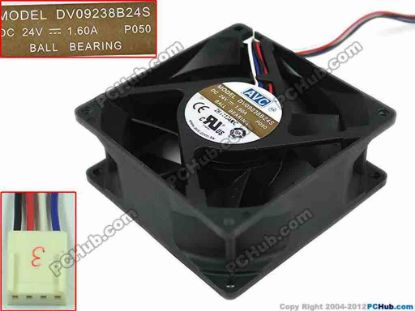 157029 AVC DV09238B24S Server - Square Fan DV09238B24S, P050 AVC DV09238B24S Server - Square Fan 