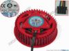 158090 NTK FD9238H12S Server - Round Fan 12V 0.80A, W50x4x4, D75xC37, Red Blower NTK FD9238H12S Server - Round Fan S