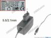 158107 DVE DSA-12G-12 AC Adapter 5V-12V DSA-15G-12, 12V 1A, Barrel 5.5/2.1mm, EU 2-Pin Plu DVE DSA-12G-12 AC Adapter 5V-12V 