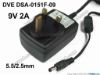 158159 DVE DSA-0151F-09 AC Adapter 5V-12V 9V 2A, Barrel 5.5/2.5mm, UK 3-Pin Plug, DSA-0151F- DVE DSA-0151F-09 AC Adapter 5V-12V 