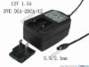160446 DVE DSA-20CA-12 AC Adapter 5V-12V 12V 1.5A, 5.5/2.1mm, US 2P DVE DSA-20CA-12 AC Adapter 5V-12V 