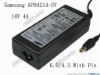 161519 Samsung Laptop Common Item (Samsung Laptop) AC Adapter 13V-19V 14V 4A, 6.5/4.3 With Pin, 3-Prong, New Samsung Laptop Common Item (Samsung Laptop) AC Adapter 13V-19V 