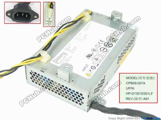 166588 Chicony CPB09-007A Server - Power Supply 150W, CPB09-007A, HP-D1301E001LF Chicony CPB09-007A Server - Power Supply 