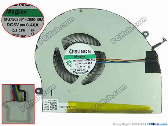 167285 SUNON MG75090V1-C080-S9A Cooling Fan  MG75090V1-C080-S9A, 0Y0DM6 SUNON MG75090V1-C080-S9A Cooling Fan  