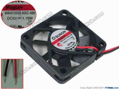 167298 SUNON MB45100V2-000C-A99 Server - Square Fan MB45100V2-000C-A99 SUNON MB45100V2-000C-A99 Server - Square Fan 