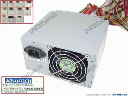 167315 Other Brands advantech Server - Power Supply 300W, FSP300-60PLN, 100-240V 10A, 50-60Hz Other Brands advantech Server - Power Supply
