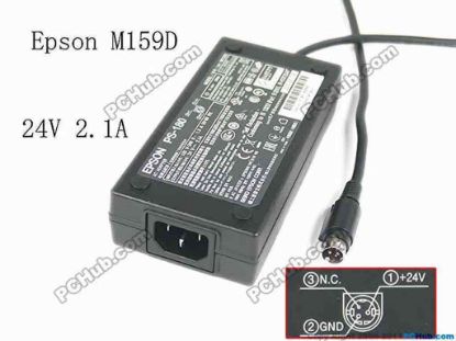 168687 Epson M159D AC Adapter 20V & Above PS-180, M159D Epson M159D AC Adapter 20V & Above 