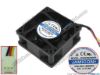 170861 Jamicon JF0625B2SRP-R Server - Square Fan DC24V0.14A, 60x60x25mm, 3-Wire Jamicon JF0625B2SRPR Server - Square Fan