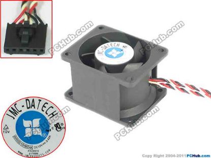 171010 JMC / DaTech 405032-12HB Server - Square Fan HA, 12V0.42A, 40x50x32mm, sq40x50x32mm, 3W JMC / DaTech 405032-12HB Server - Square Fan 