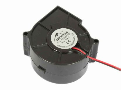 171886 SNOW FAN / YONGYIHAO Y-Y7530H24B Server - Blower Fan 24V0.24A, bw75x75x30mm, 2W SNOW FAN / YONGYIHAO Y-Y7530H24B Server - Blower Fan 