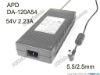 172222 APD / Asian Power Devices DA-120A54 AC Adapter 20V & Above 54V 2.23A, 5.5/2.5mm, C14, New APD / Asian Power Devices DA-120A54 AC Adapter 20V & Above 