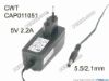 172308 CWT / Channel Well Technology CAP011051 AC Adapter 5V-12V 5V 2.2A, 5.5/2.1mm, EU 2P Plug, New CWT / Channel Well Technology CAP011051 AC Adapter 5V-12V 