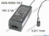 172835 LG AC Adapter (LG) AC Adapter- Laptop ADS-40SG-19-2, 19V 2.1A, 3.0/1.1mm, 2P, New LG AC Adapter (LG) AC Adapter- Laptop 