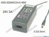 172921 MOSO XKD-Z2000IC24.0-48W AC Adapter 20V & Above 24V 2A, 5.5/2.5mm, 2P, New MOSO XKD-Z2000IC24.0-48W AC Adapter 20V & Above