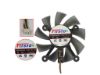 174307 Firstd FD8015U12D Server - Frameless / GPU Fan 12V 0.50A, W80x3x3, D75xC43, BlackT, 4H Firstd FD8015U12D Server - Frameless / GPU Fan This fan is for Display / GPU card by this Brand and model: Asus GTX650 HD7870 HD6670 HD6570 HD7770 HD7850