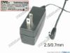 174623 DVE DSA-12PFA-05 AC Adapter 5V-12V 5V 2A, Barrel 2.5/0.7mm, US 2-Pin Plug DVE DSA-12PFA-05 AC Adapter 5V-12V 
