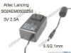 176493 Altec Lancing S024EM0500250 AC Adapter 5V-12V 5V 2.5A, Barrel 5.5/2.1mm, US 2-Pin Plug,New Altec Lancing S024EM0500250 AC Adapter 5V-12V 