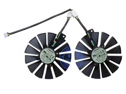 178848 Everflow T129215SM Server - Frameless / GPU Fan DC 12V 0.25A, 2Fan. W50x4x4, New Everflow T129215SM Server - Frameless / GPU Fan ASUS/ asustek Mining GPU p104-100 4G graphics card cooling fan