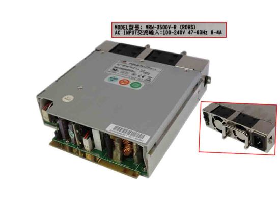 179665 EMACS / Zippy MRW-3500V-R Server - Power Supply, MRW-3500V-R (ROHS) EMACS / Zippy MRW-3500V-R Server - Power Supply