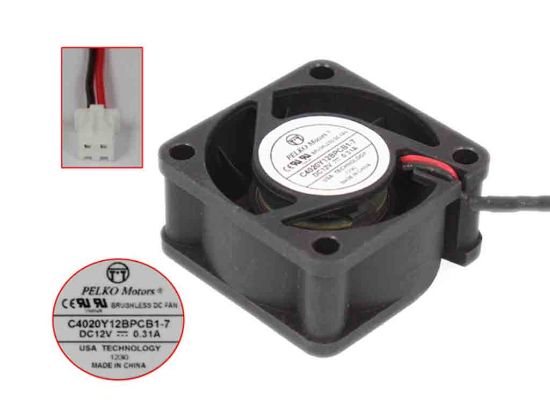 215508 PELKO C4020Y12BPCB1-7 Server-Square Fan C4020Y12BPCB1-7 PELKO C4020Y12BPCB1-7 Server-Square Fan