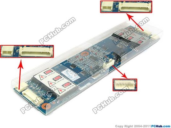 Picture of PCH Inverter 6-Lamp Type LCD Monitor /TV Inverter (Universal Use) 6-Lamp, 6-Pin, E252532, For 22"-32"  Display