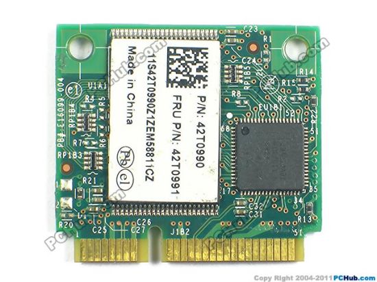 Picture of Lenovo ThinkPad SL400 Series Sub & Various Board 42T0991, Intel Turbo Memory Minicard, 1.6 2 GB