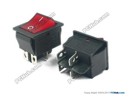 Picture of Juye Switch Type Switch- Rocker KCD4 B 31x25.3x18.2mm Ht. 