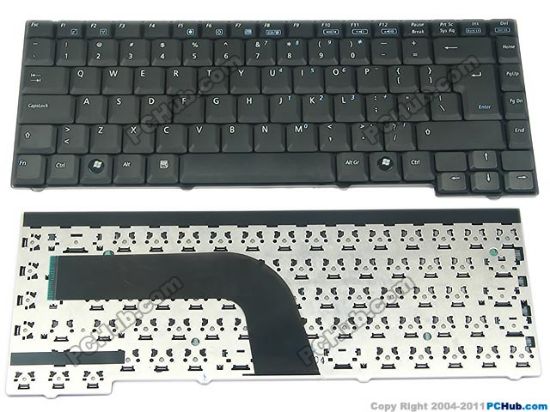 Picture of ASUS X51 Series Keyboard US, 15", Black, New