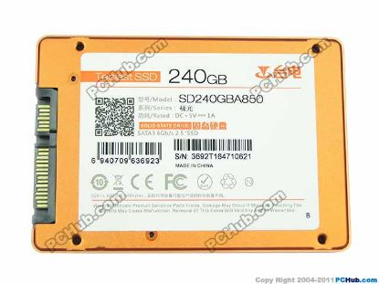 Picture of Teclast SD240GBA850 SSD 2.5" SATA 120GB - 256GB 240GB, 3.0, 100x70x7mm, New