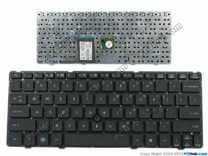 Picture of HP EliteBook 2560p Series Keyboard US, "NEW" no Frame, 651390-001
