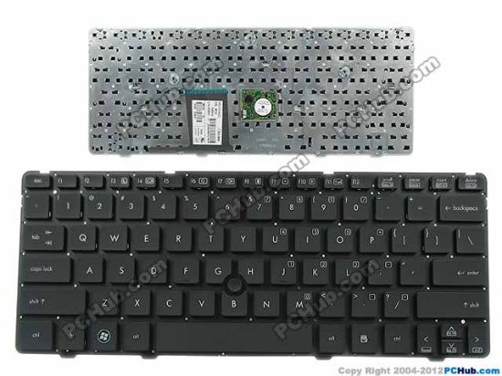 Picture of HP EliteBook 2560p Series Keyboard US, "NEW" no Frame, 651390-001