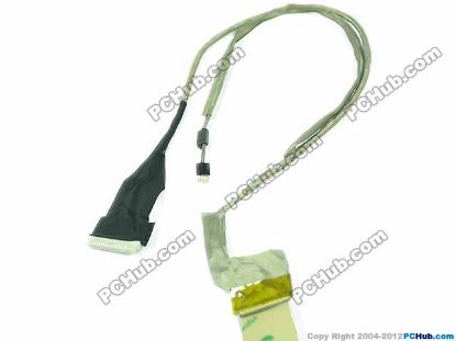 Picture of Toshiba Satellite L550 Series LCD Cable (17") DC02000S910, For 17.3" WXGA++ LCD panel