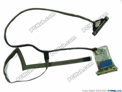 Picture of Dell Alienware M17x R3 LCD Cable (18") P/N:04GWC0 4GWC0, DC02C001F00