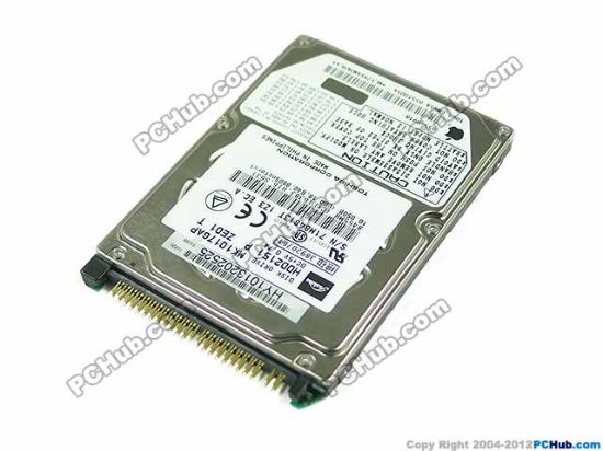 Picture of Toshiba MK1017GAP HDD 2.5" IDE 6GB-10GB 2.5, IDE, 10.05GB