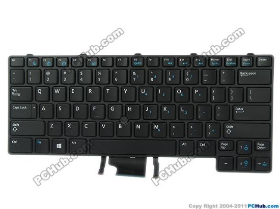 Picture of Dell Latitude 6430u Keyboard HTNKH, NEW with Backlit