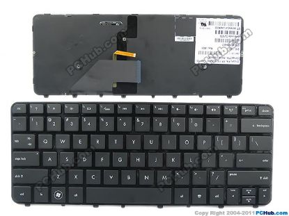 Picture of HP Folio 13-1000 Series Keyboard US with Backlit,  "NEW", 673656-001