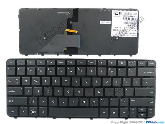 Picture of HP Folio 13-1000 Series Keyboard US with Backlit,  "NEW", 673656-001