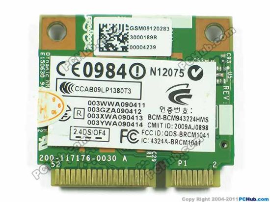 Picture of HP ProBook 6360b Wireless LAN Card 582564-001
