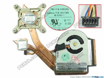 Picture of Lenovo ThinkPad T430 Series Cooling Fan  T430, T430I, with heatsink