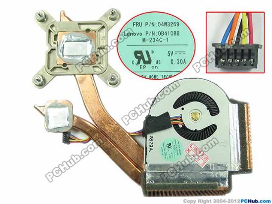 Picture of Lenovo ThinkPad T430 Series Cooling Fan  T430, T430I, with heatsink