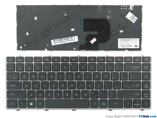Picture of HP ProBook 4340s Keyboard 701974-001, US, with Frame, Win 8 