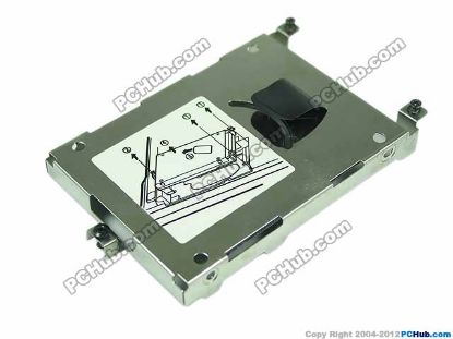 Picture of HP EliteBook 8460w Series HDD Caddy / Adapter "NEW OEM", Hard Disk Mounting Bracket 