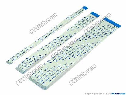 Picture of PCH Component Flat Cable 0.5mm Reverse 28-pin, 0.5mm Pitch, 100mm Length, Reverse
