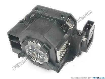Picture of Epson EMP-S5 S52 T5 X5 X52 Projector Lamp - Compatible For ELPLP41, Lamp with Housing, 2